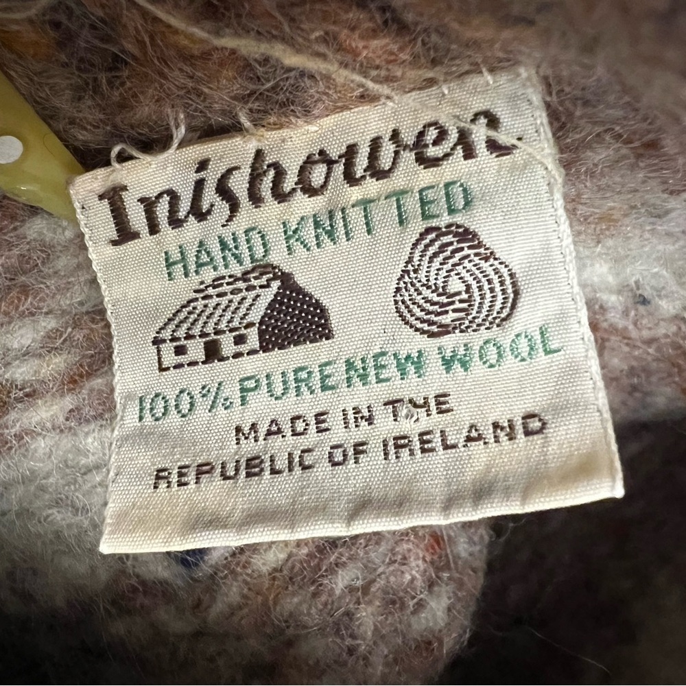 Inishowen Wool Ireland Vintage Jumper - Picture 4 of 4